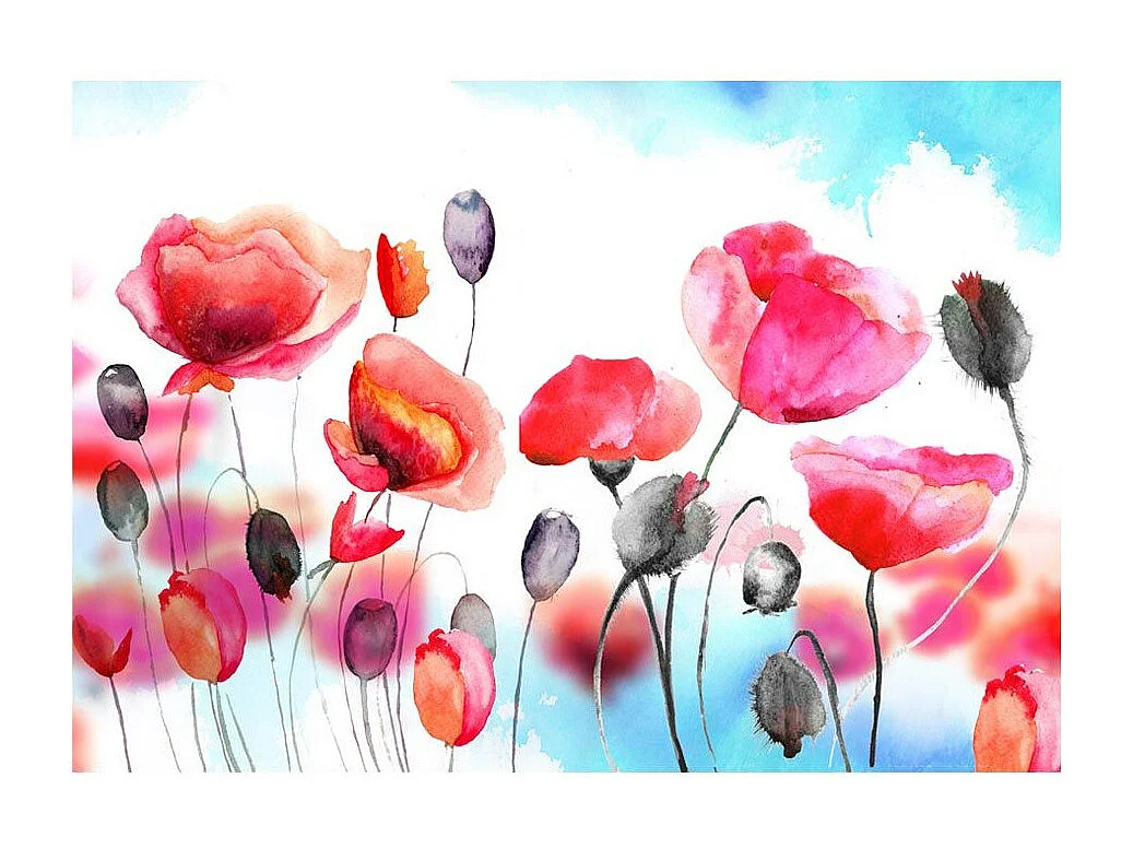 Papier Peint "Swaying with the Wind" 175 x 250 cm