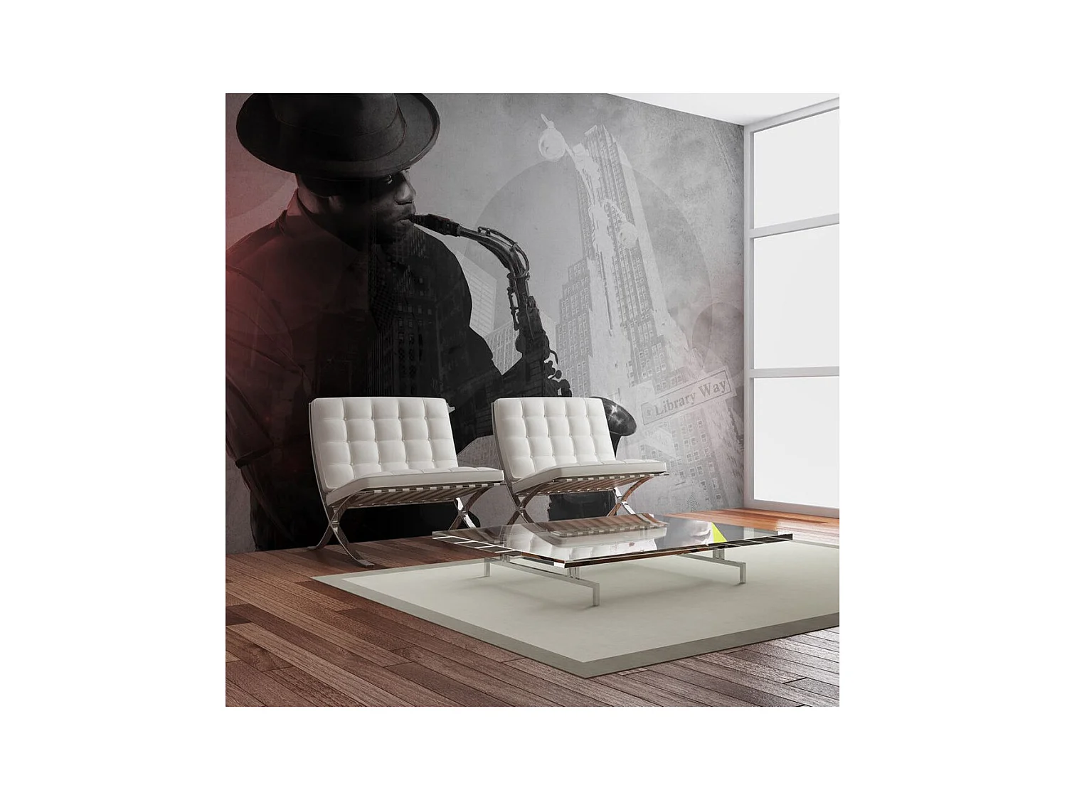 Papier Peint "Frontman" 154 x 200 cm