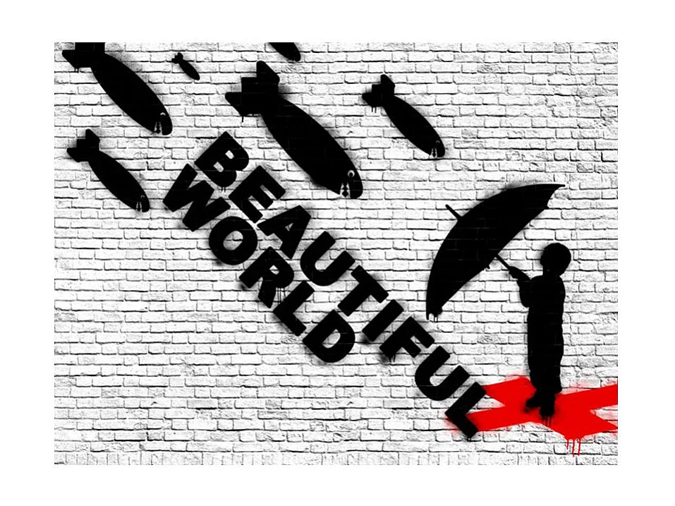 Papier Peint "Beautiful World" 193 x 250 cm