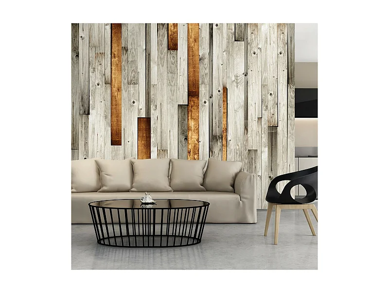 Papier Peint "Motif en Bois" 175 x 250 cm