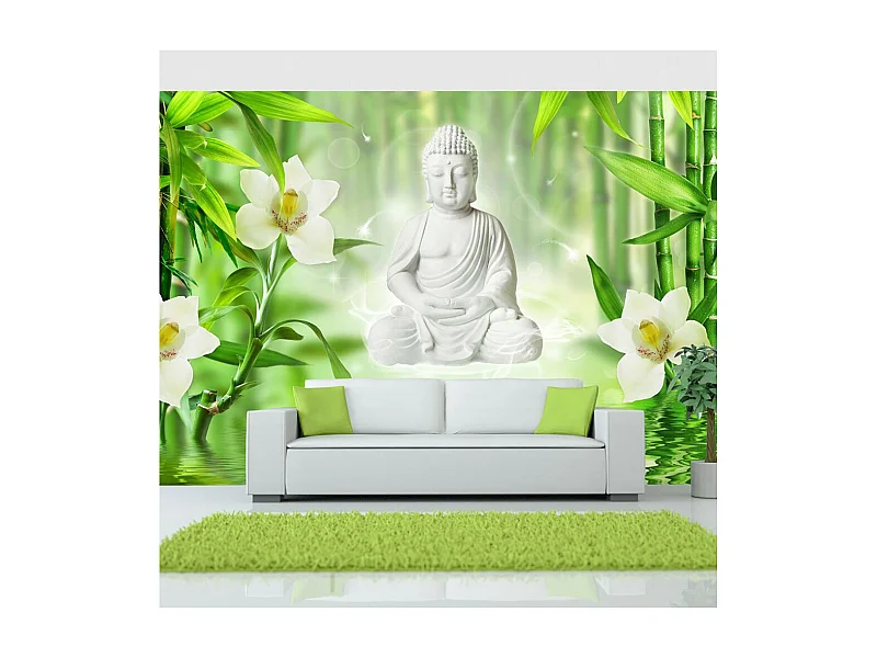 Papier Peint "Buddha & Nature" 210 x 300 cm