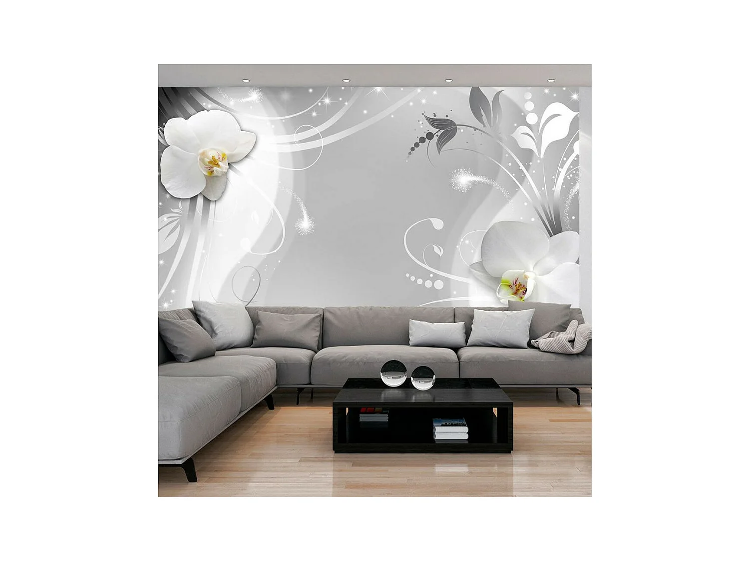 Papier Peint "Charming Orchid" 140 x 200 cm
