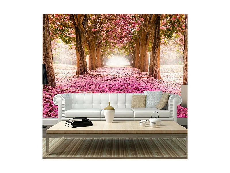 Papier Peint "Pink Grove" 70 x 100 cm