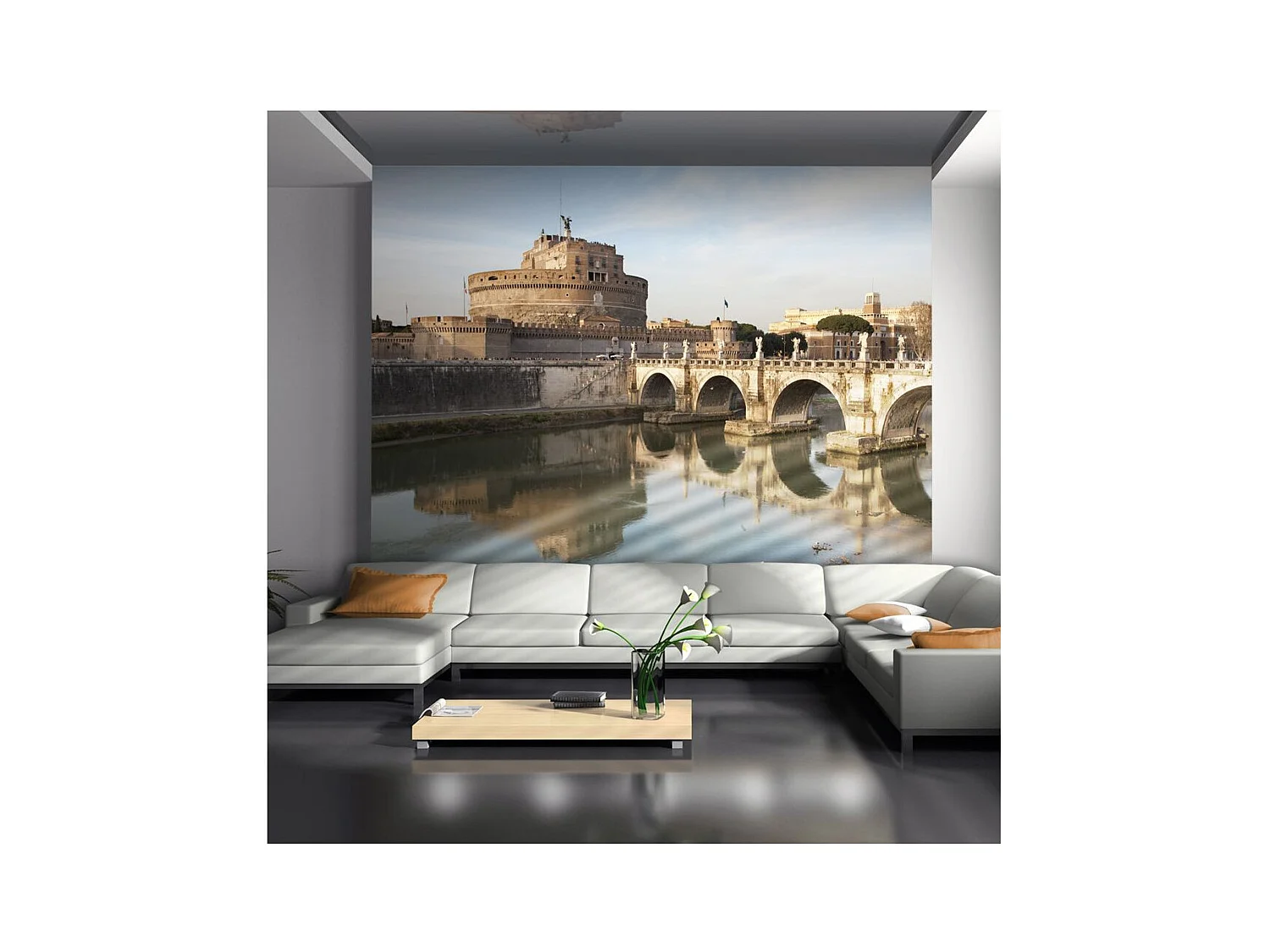 Papier Peint "Ponte San Angelo" 193 x 250 cm