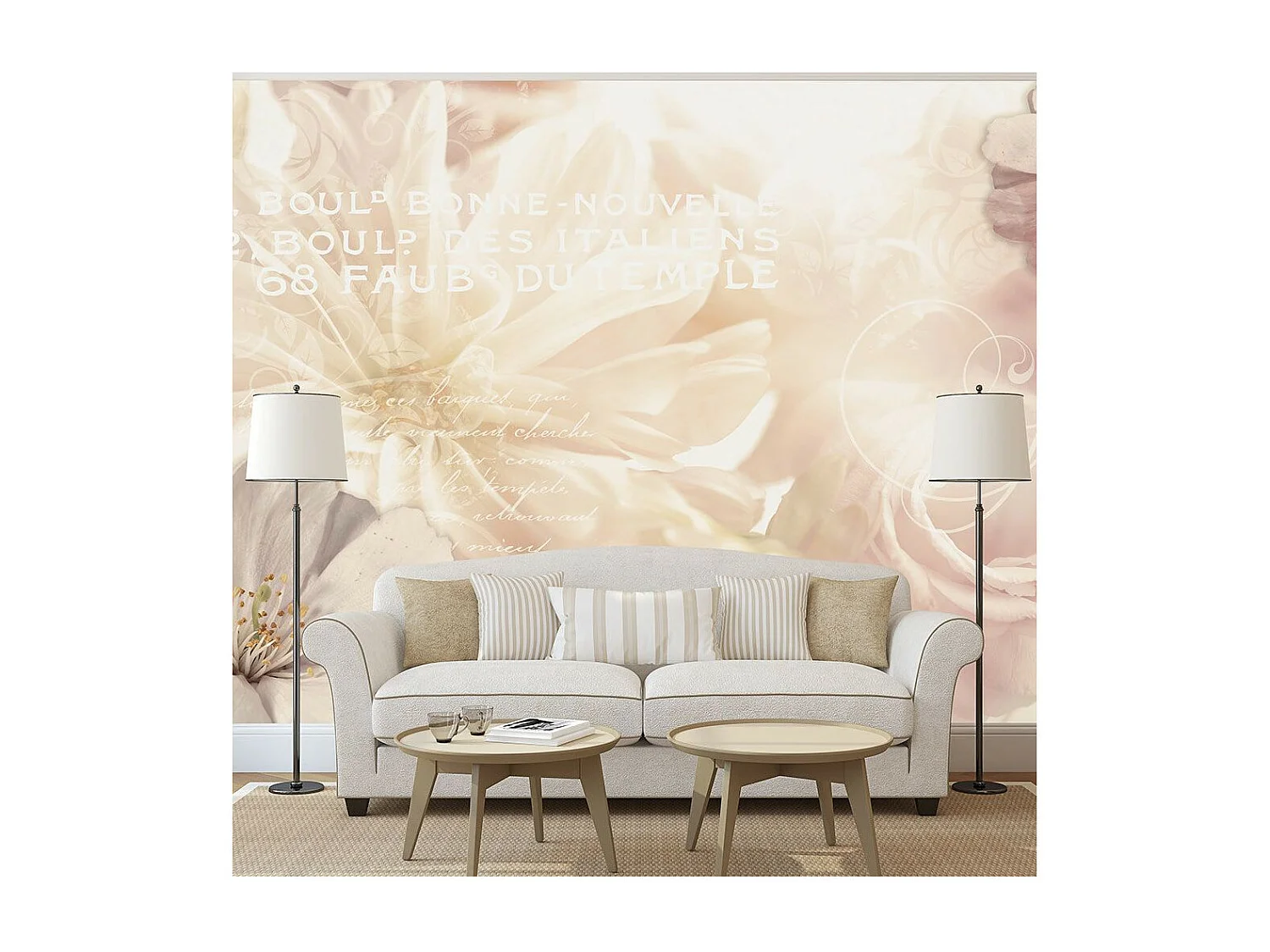 Papier Peint "Kiss of Gentleness" 210 x 300 cm