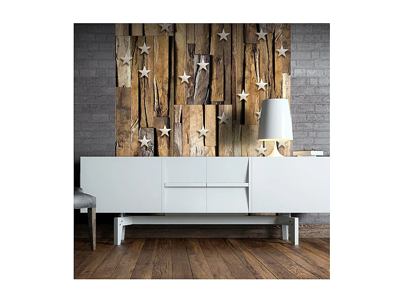 Papier Peint "Wooden Constellation" 50x1000cm