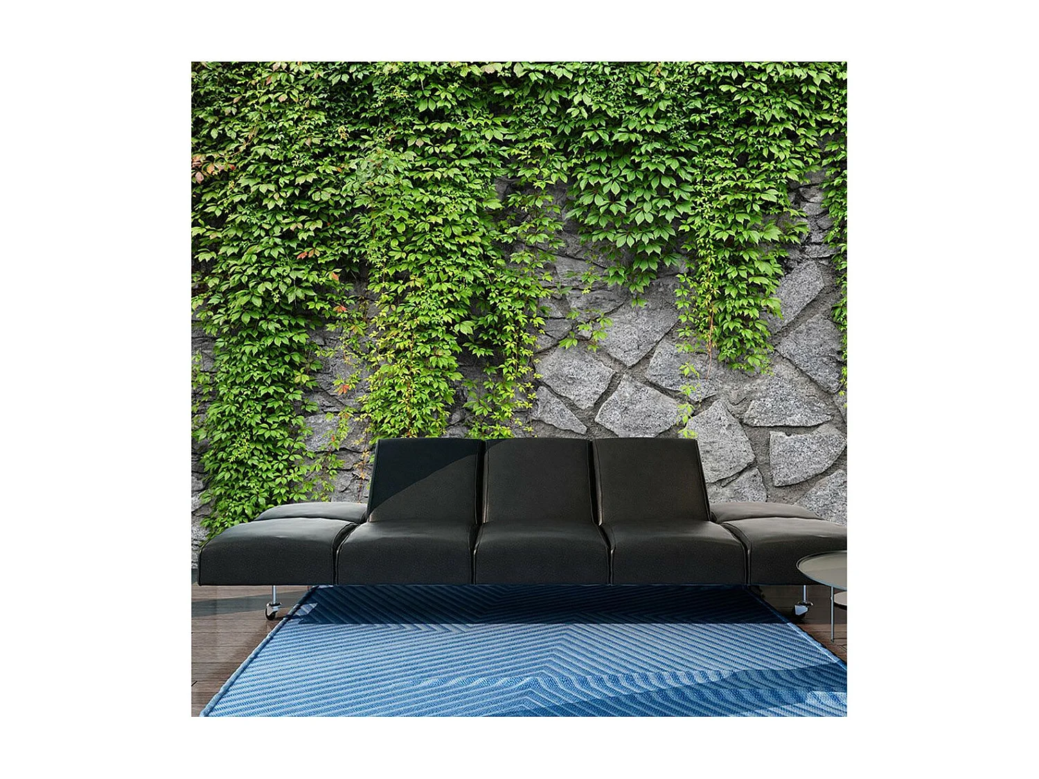 Papier Peint "Mur Vert" 210 x 300 cm