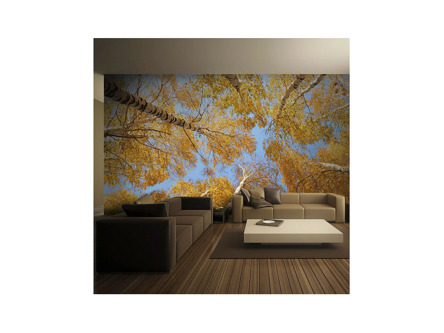 Papier Peint "Arbres D'automne" 193 x 250 cm