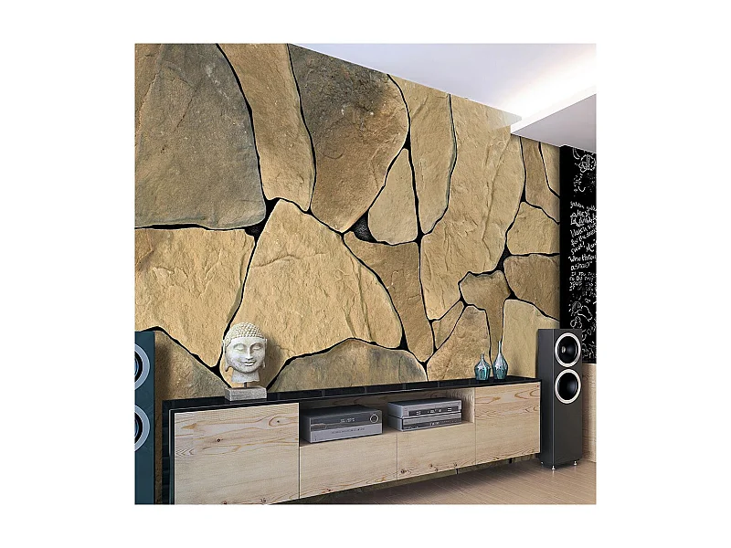 Papier Peint "Giallo California" 105 x 150 cm