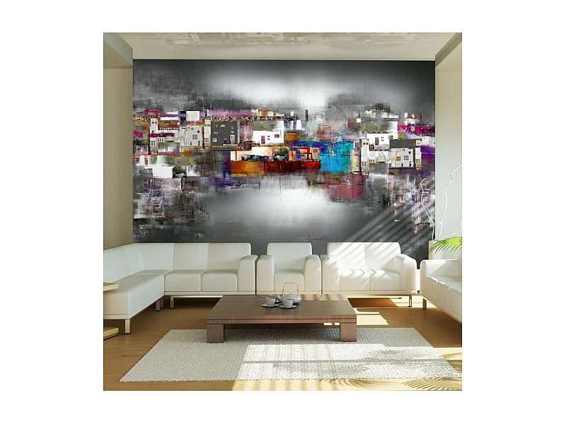 Papier Peint "Artistic Landscape" 140 x 200 cm