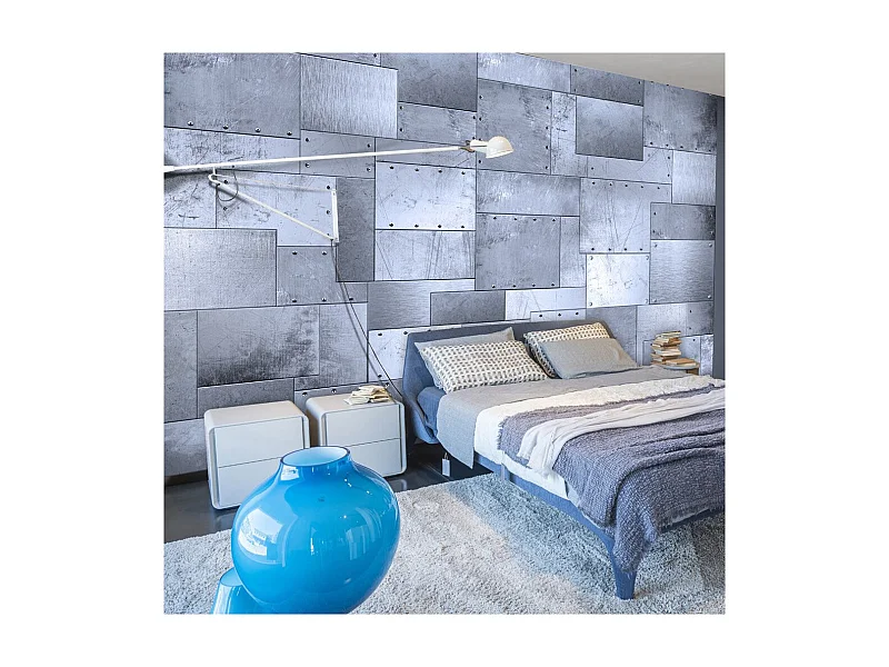 Papier Peint "Industrial Mosaic" 70 x 100 cm