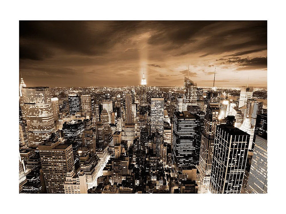 Papier Peint "Nowy Jork : Night" 245 x 350 cm