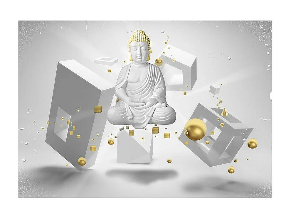 Papier Peint "Geometric Meditation" 105 x 150 cm