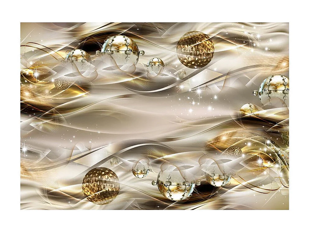 Papier Peint "Golden Nebula" 175 x 250 cm