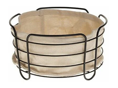 Panier Multi-Usage en Métal "Bistrot" 21cm Blanc