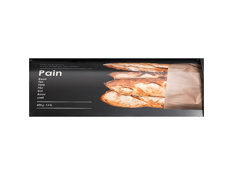 Boîte à Pains "Relief II" 36cm Noir