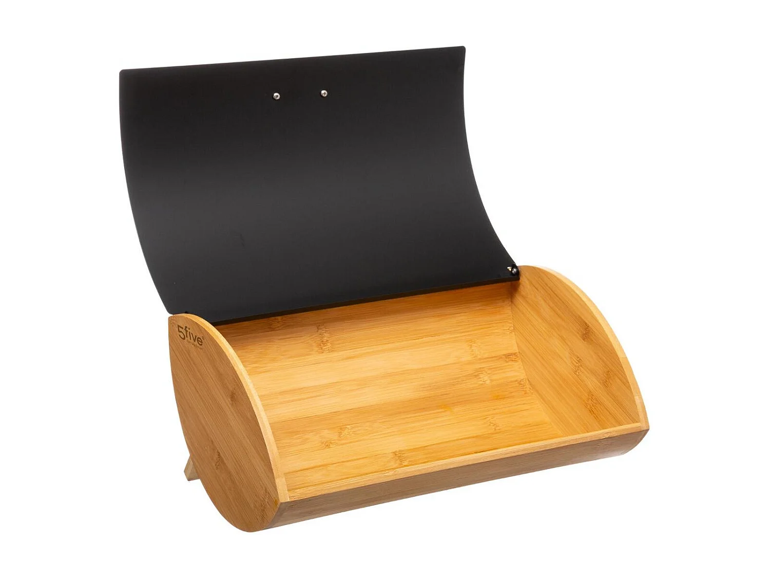 Boîte à Pain "Blackbamboo" 32cm Noir & Naturel