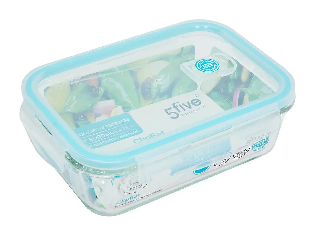 Boîte de Conservation "Clipeat" 1,18L Bleu
