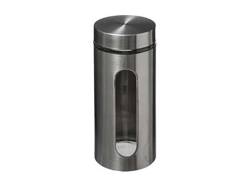 Bocal avec Couvercle "Ublo" 1,25L Argent