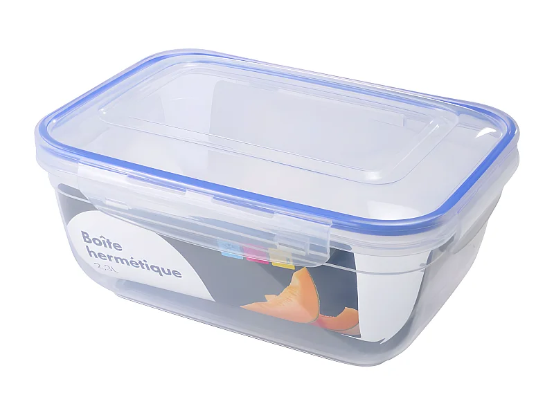 Boîte de Conservation "Hermétique" 2,3L Bleu