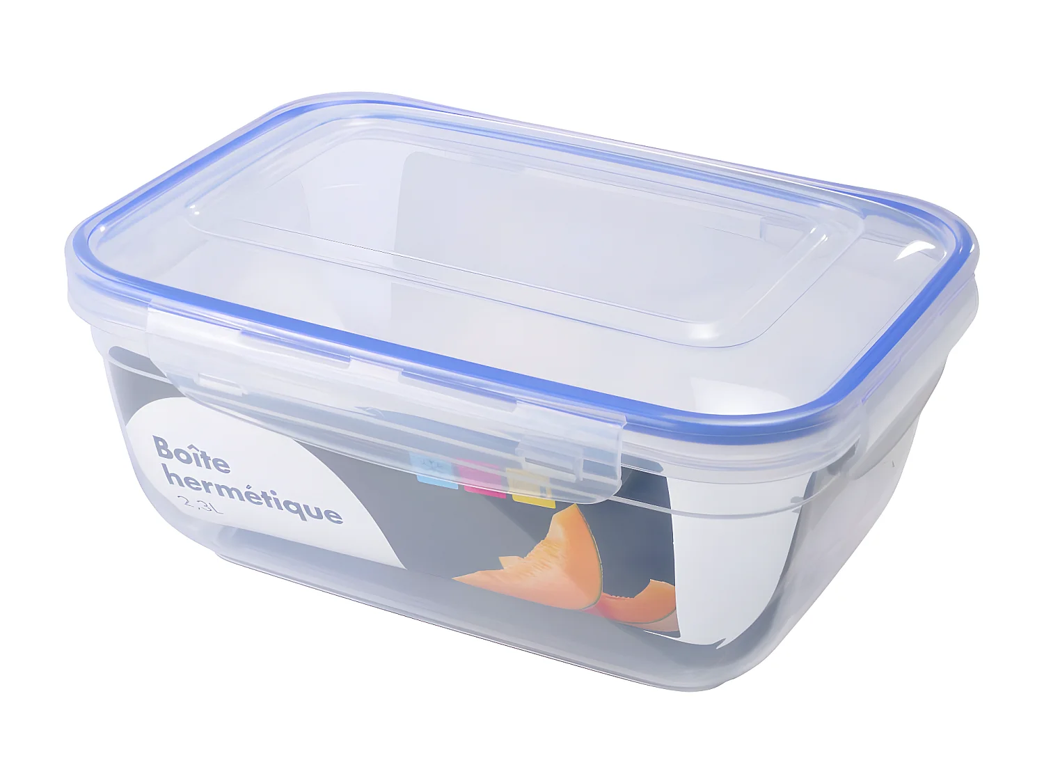Boîte de Conservation "Hermétique" 2,3L Bleu