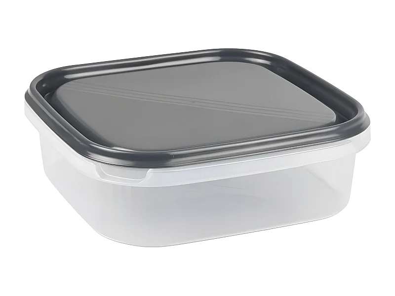 Boîte de Conservation Carrée "Merle" 1,3L Anthracite