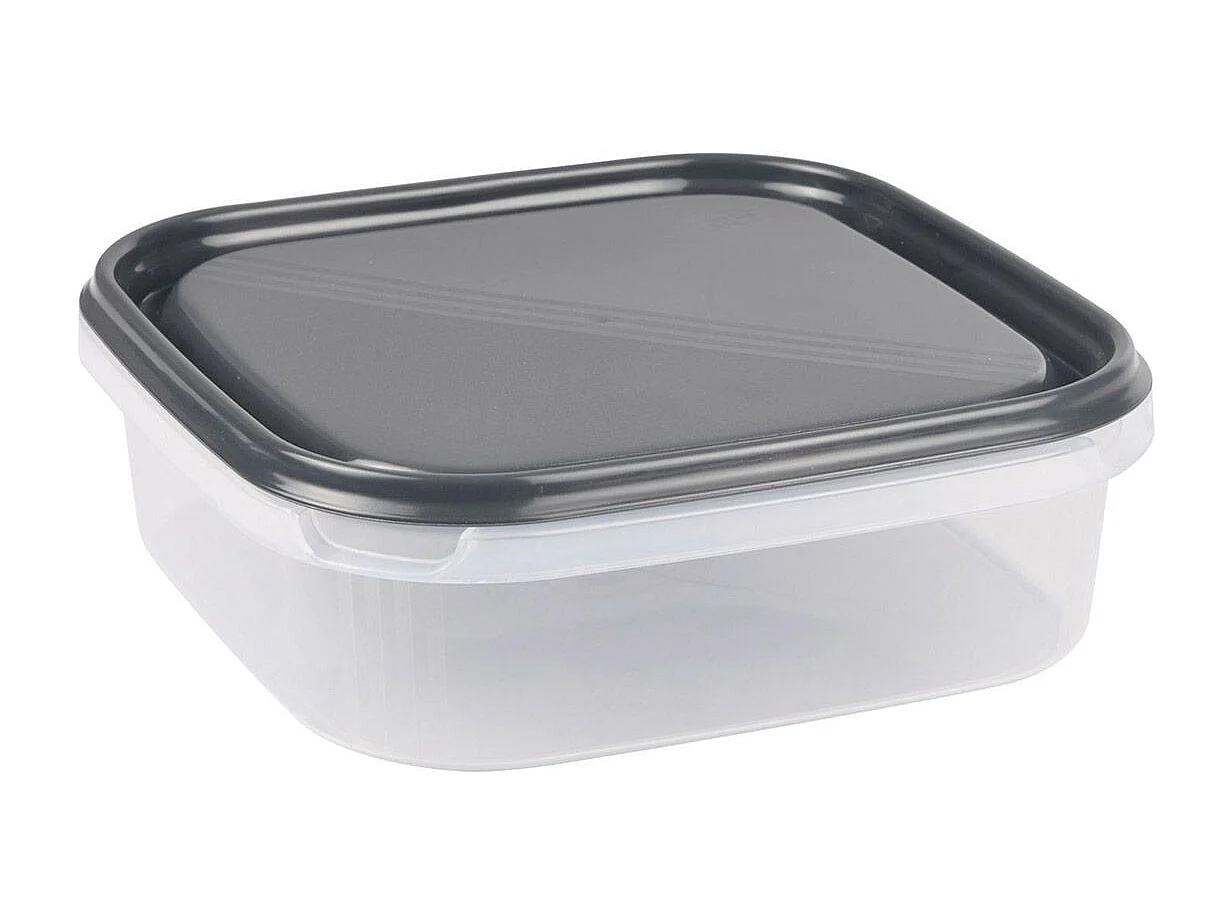 Boîte de Conservation Carrée "Merle" 1,3L Anthracite
