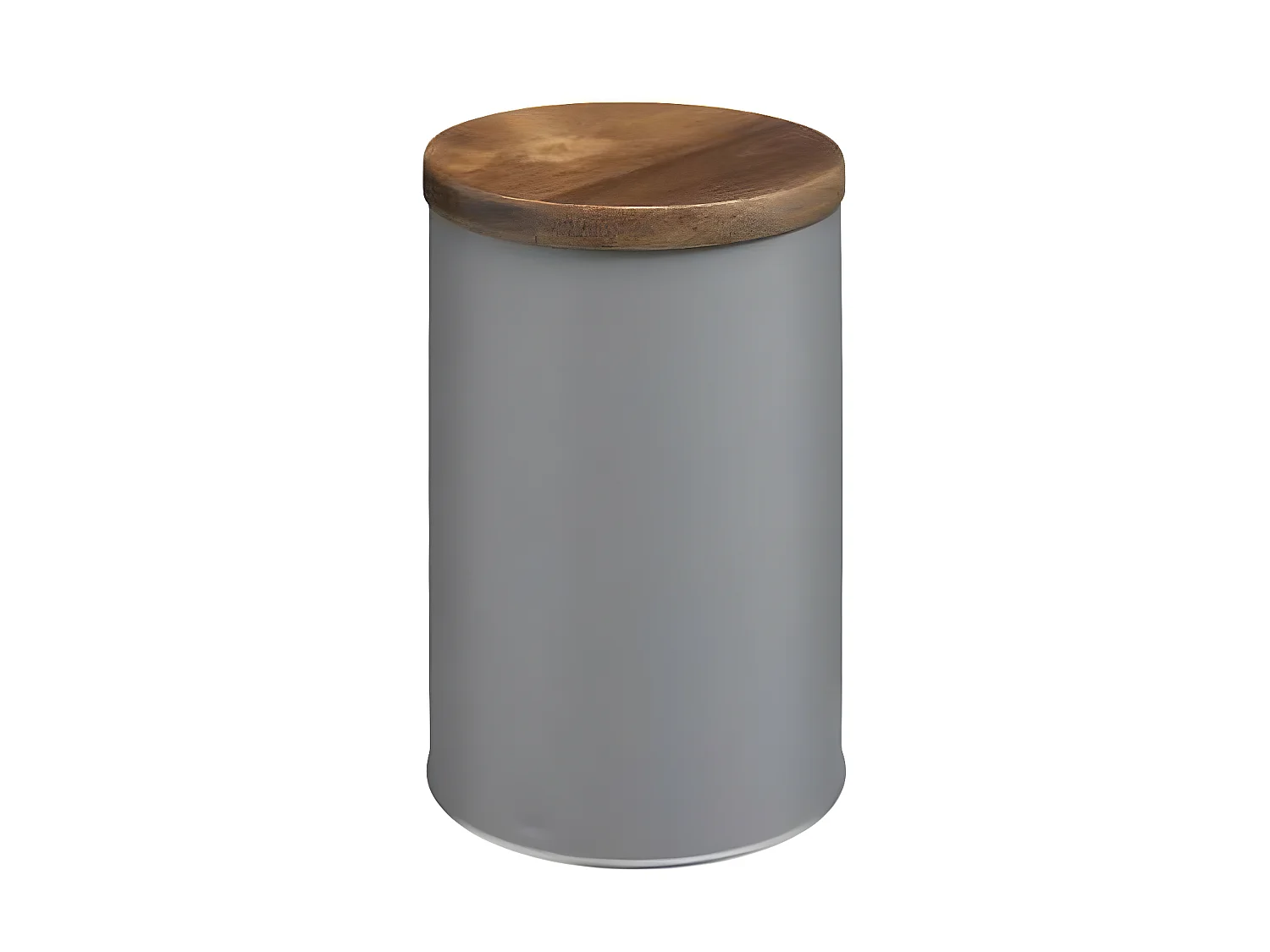 Boîte de Conservation en Métal "Acacia" 15cm Gris