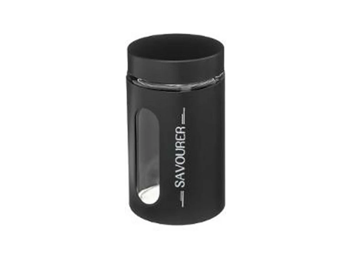 Bocal en Verre "Ublo" 0,9L Noir