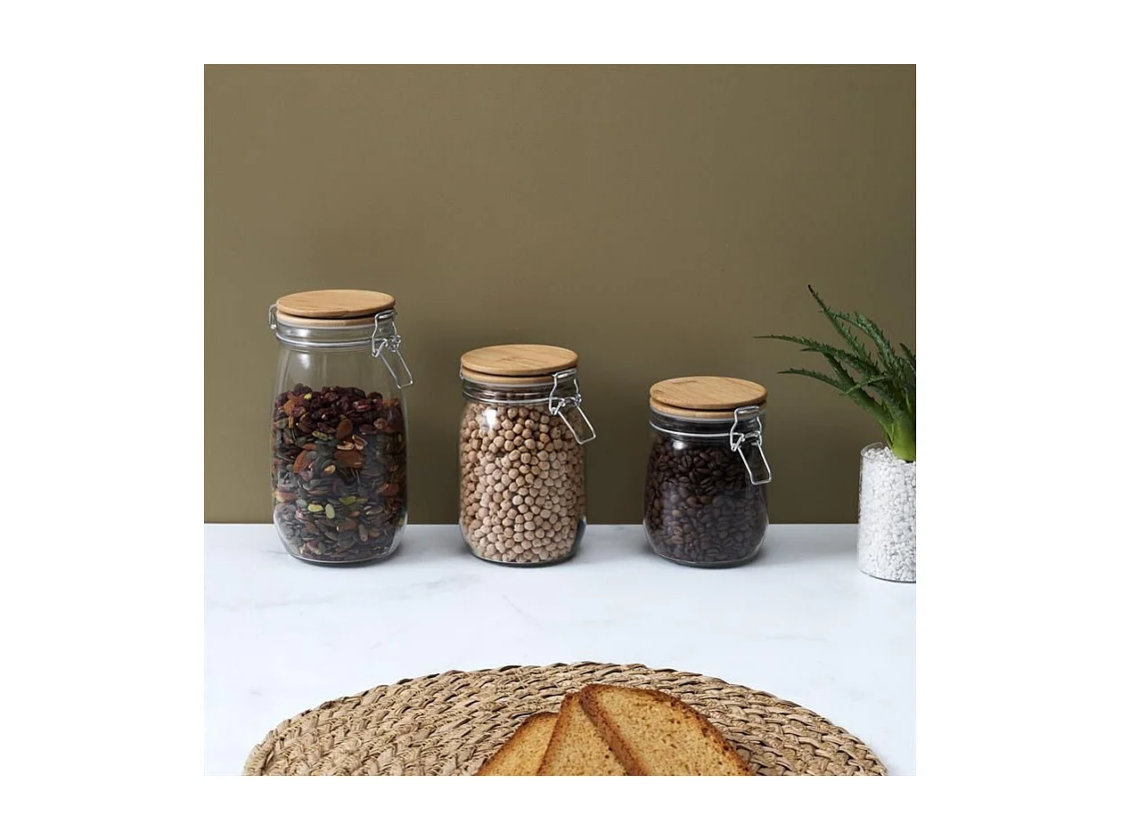 Bocal de Conservation "Nourriture" 1L Transparent