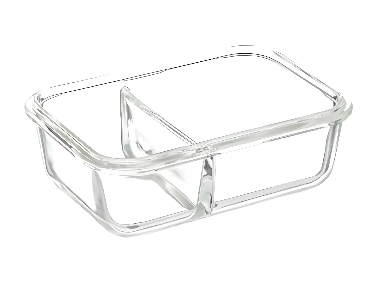 Boîte de Conservation Verre "Clipeat" 1,1L Bleu