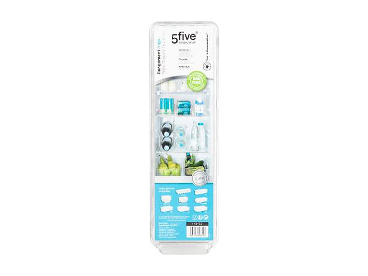 Bac de Rangement Frigo "14 Oeufs" 37cm Transparent