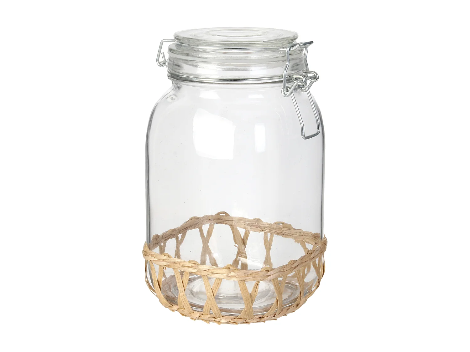 Bocal Mirage 1.5l Transparent, Marron