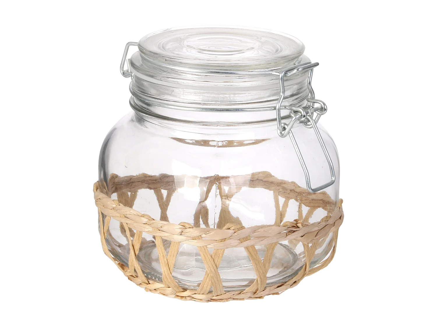 Bocal Mirage 75cl Transparent, Marron