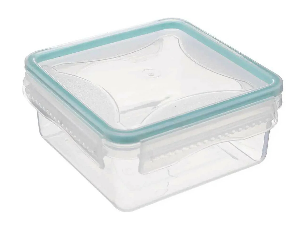 Lot de 3 Boîtes de Conservation Carrées "Clipeat" 15cm Bleu