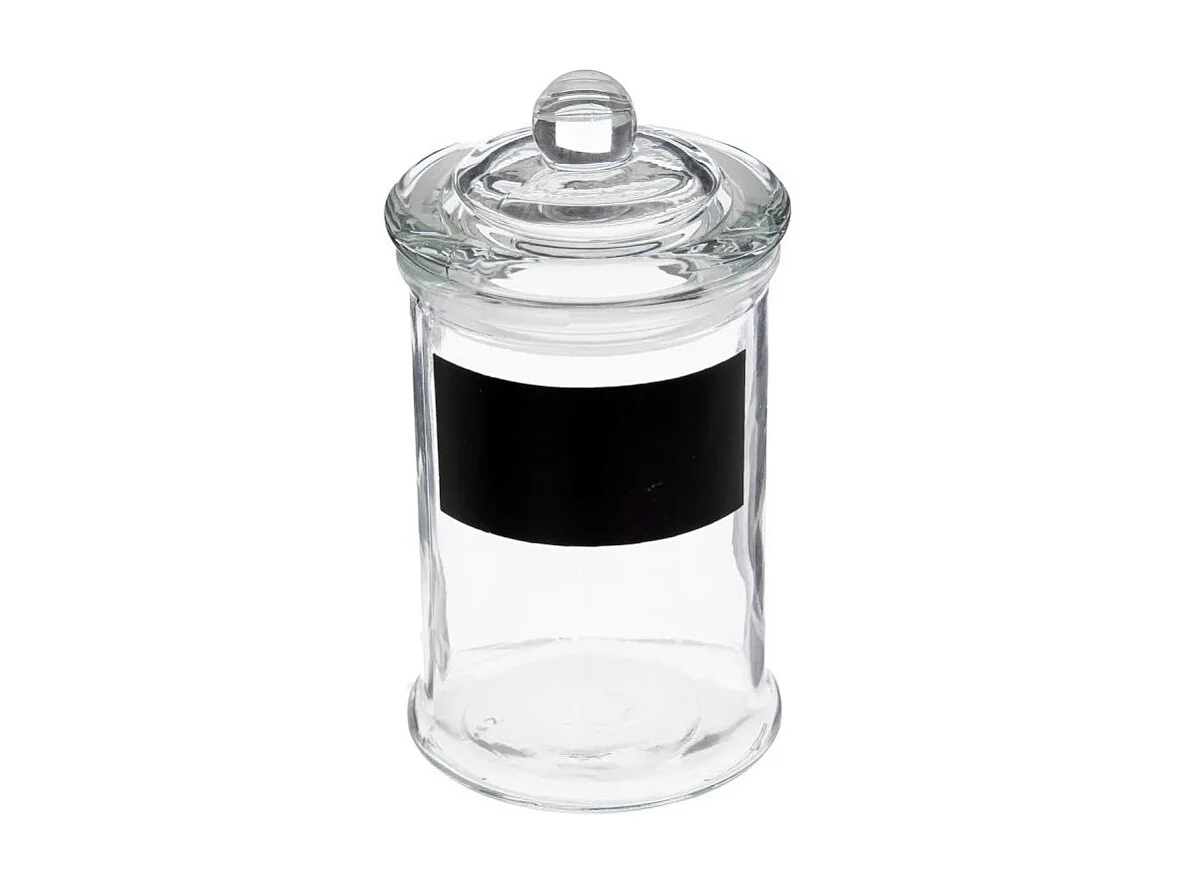 Bonbonnière en Verre "Vintage" 11cm Transparent