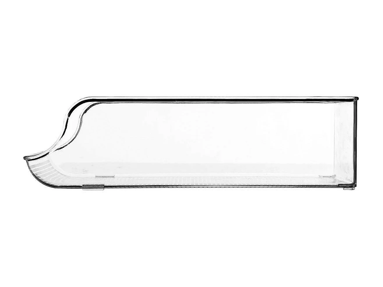 Bac de Rangement "Frigo" 34cm Transparent