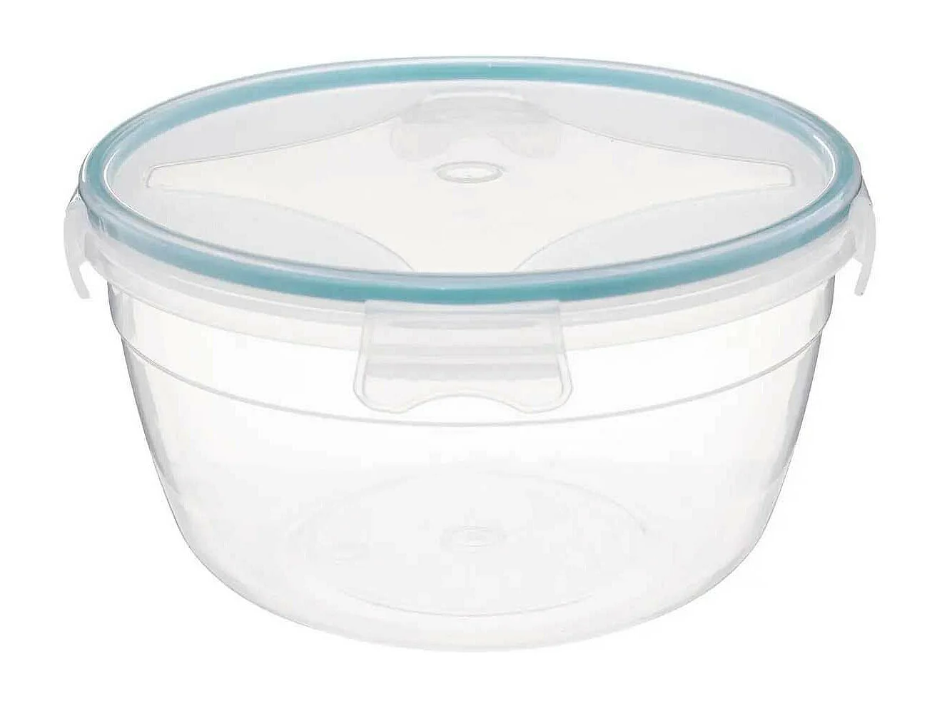 Lot de 3 Boîtes de Conservation Rondes "Clipeat" 18cm Bleu