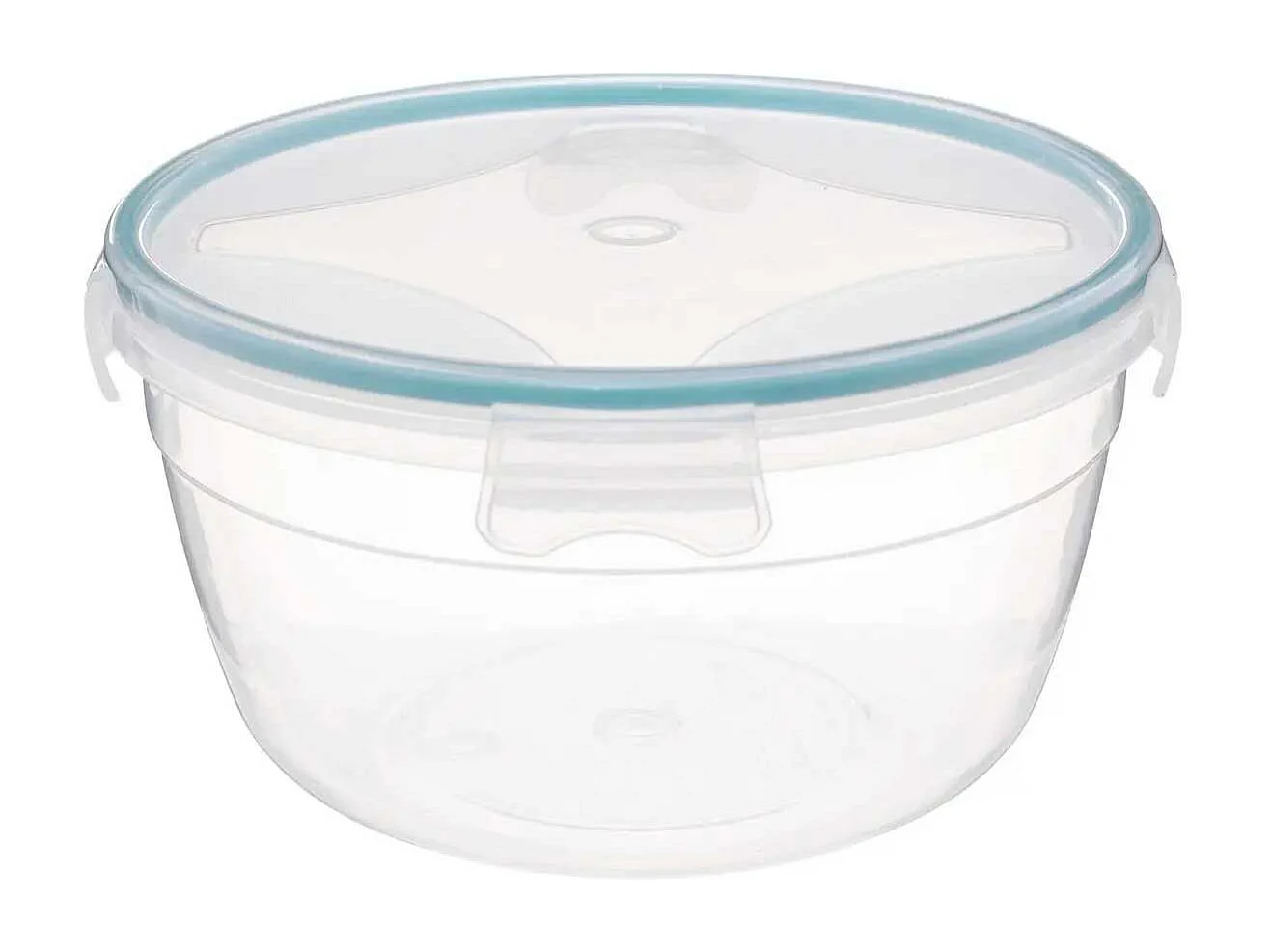 Lot de 3 Boîtes de Conservation Rondes "Clipeat" 18cm Bleu