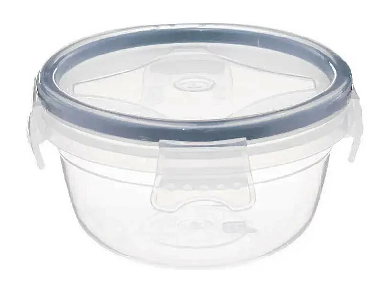 Lot de 3 Boîtes de Conservation Rondes "Clipeat" 18cm Bleu