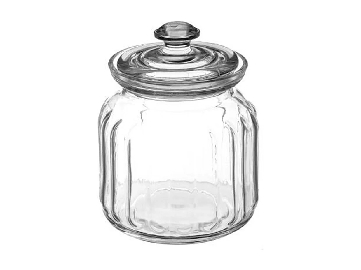 Bonbonnière en Verre "Viva" 15cm Transparent