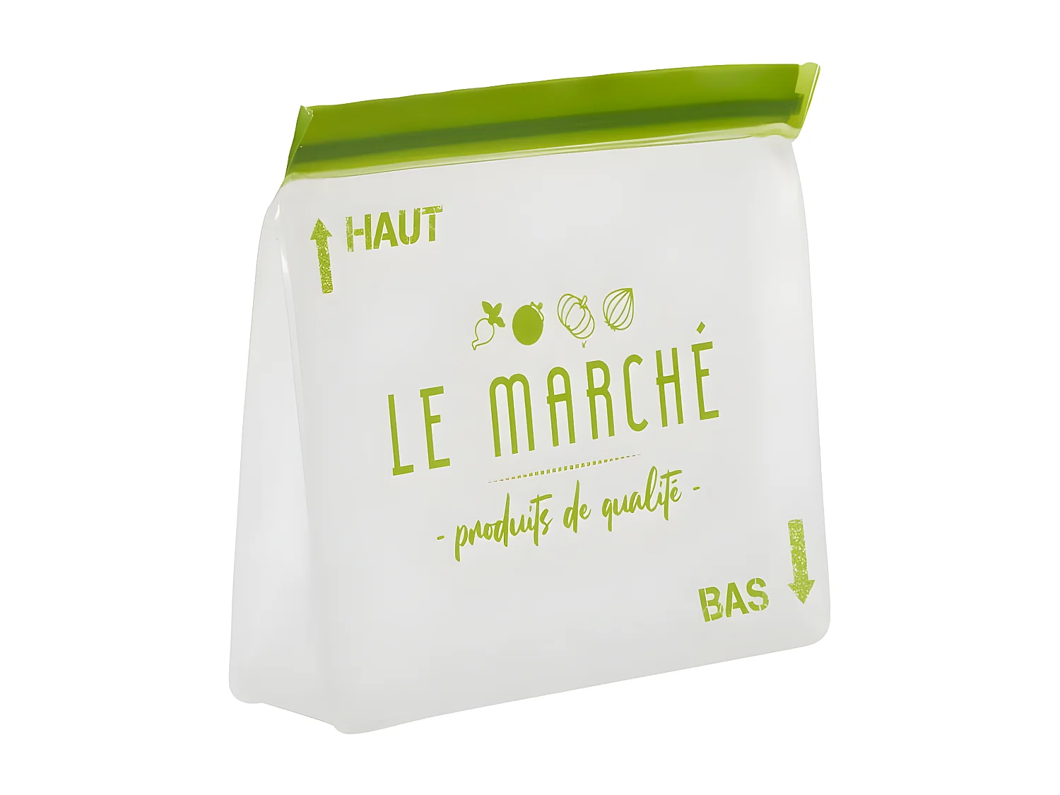 Lot de 2 Sacs de Conservation "Green" 28cm Vert