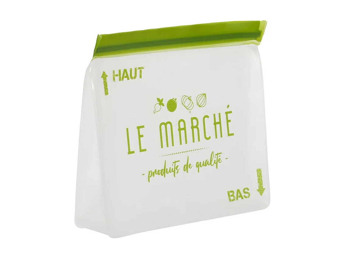 Lot de 2 Sacs de Conservation "Green" 28cm Vert
