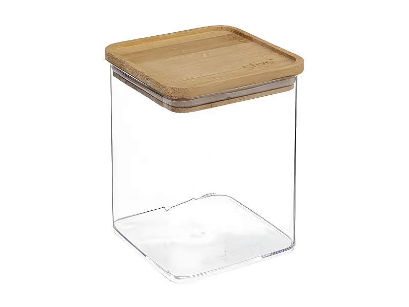 Boîte de Conservation Carrée "Eske" 1L Naturel