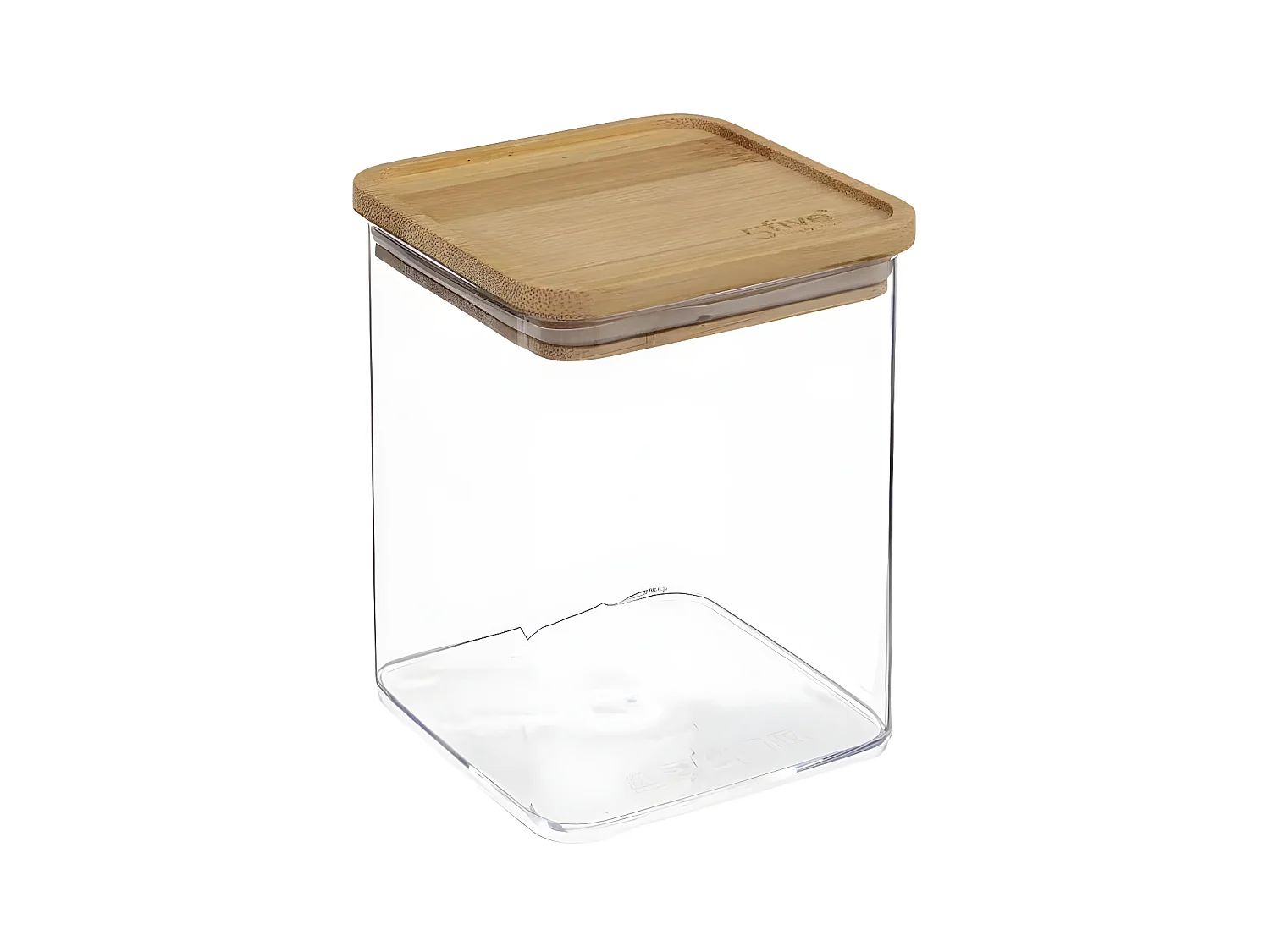 Boîte de Conservation Carrée "Eske" 1L Naturel