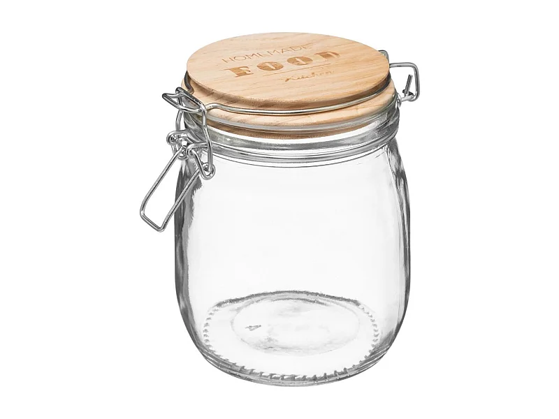 Bocal en Verre "Wording" 0,75L Transparent