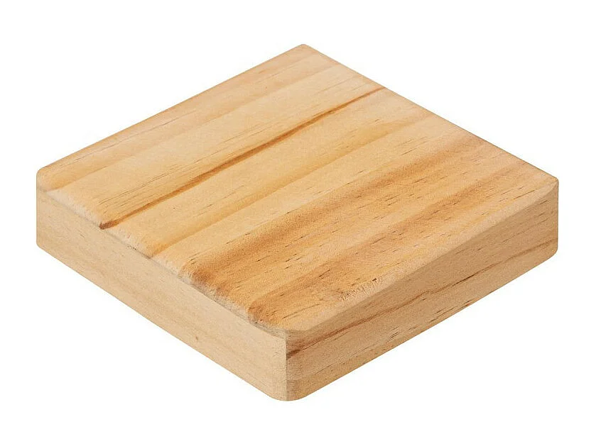 Bocal Carré Verre & Pin "Nyna" 1,7L Transparent