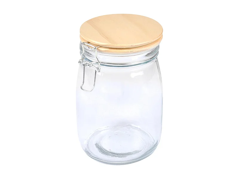 Boîte de Conservation Hermétique "Bambou" 0,7L Beige