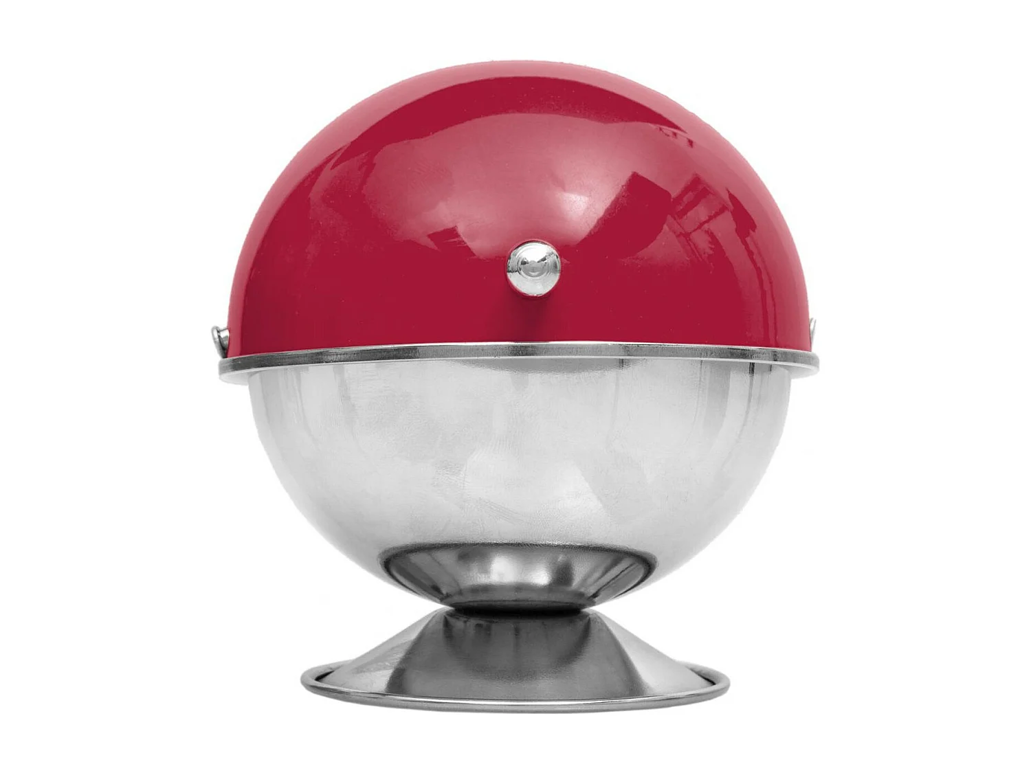 Sucrier en Inox "Colors" 13cm Rouge