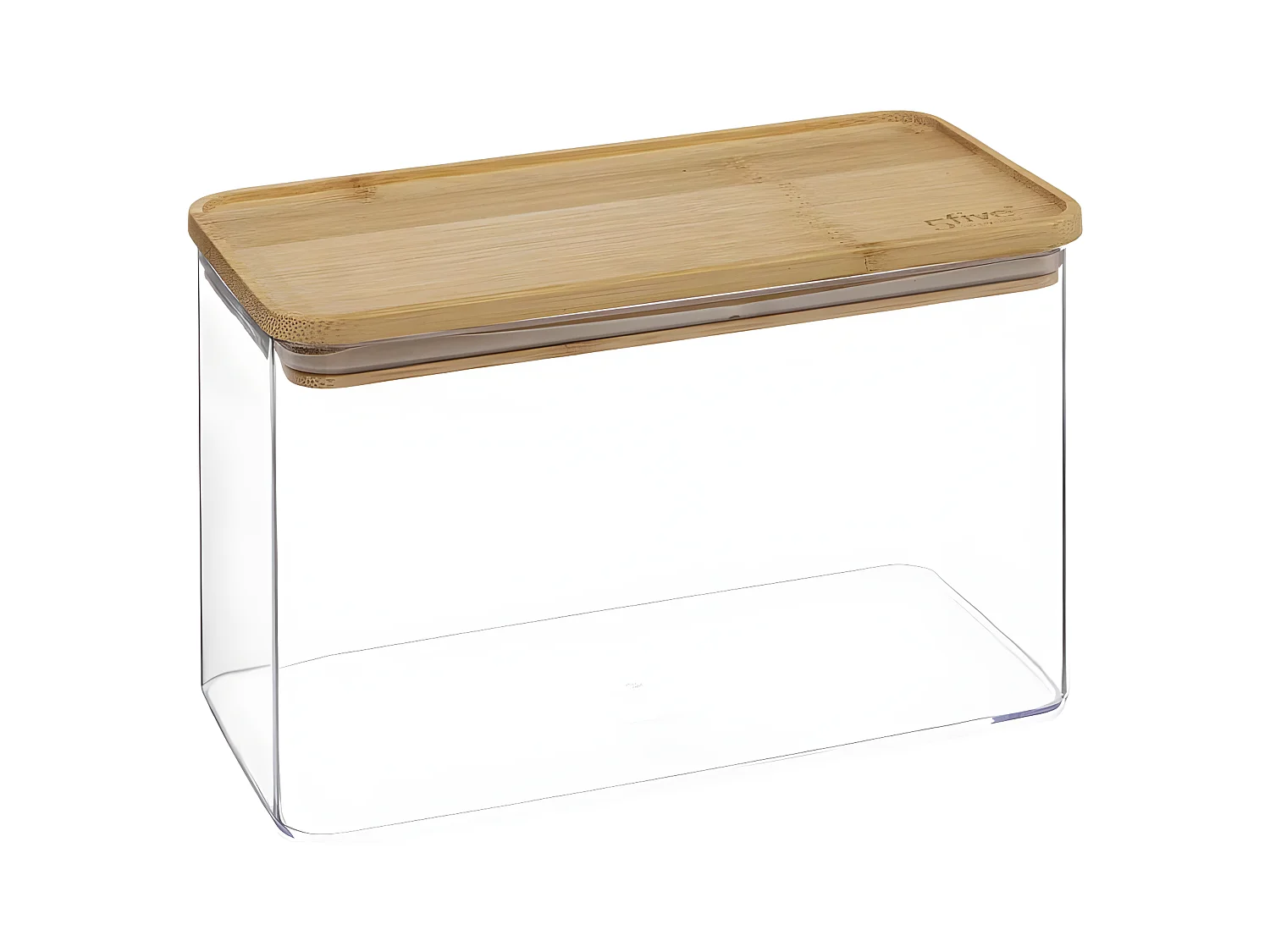 Boîte de Conservation Rectangulaire "Eske" 2L Naturel